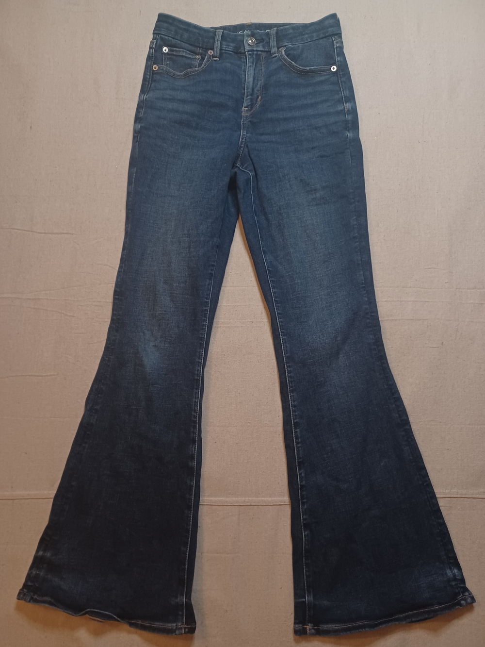 American Eagle Curvy Super High-Rise Flare Jeans Women's Size 4 Regular